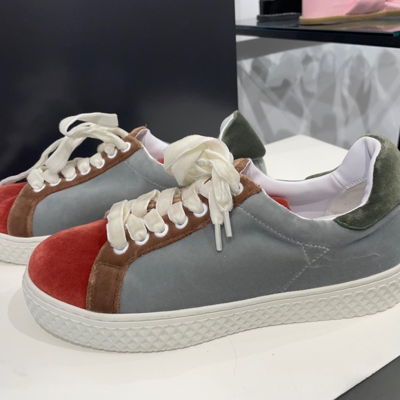 Multi-Colored Velvet Sneakers - Picture 5 of 6